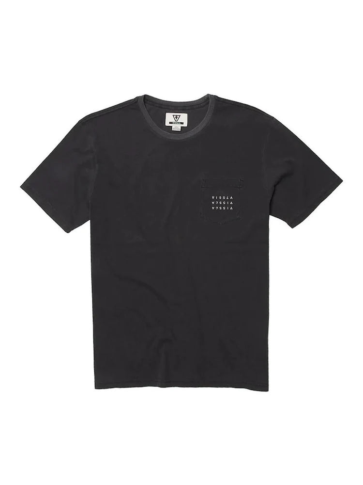 VISSLA SPECTRUM II SHORT SLEEVE POCKET TEE