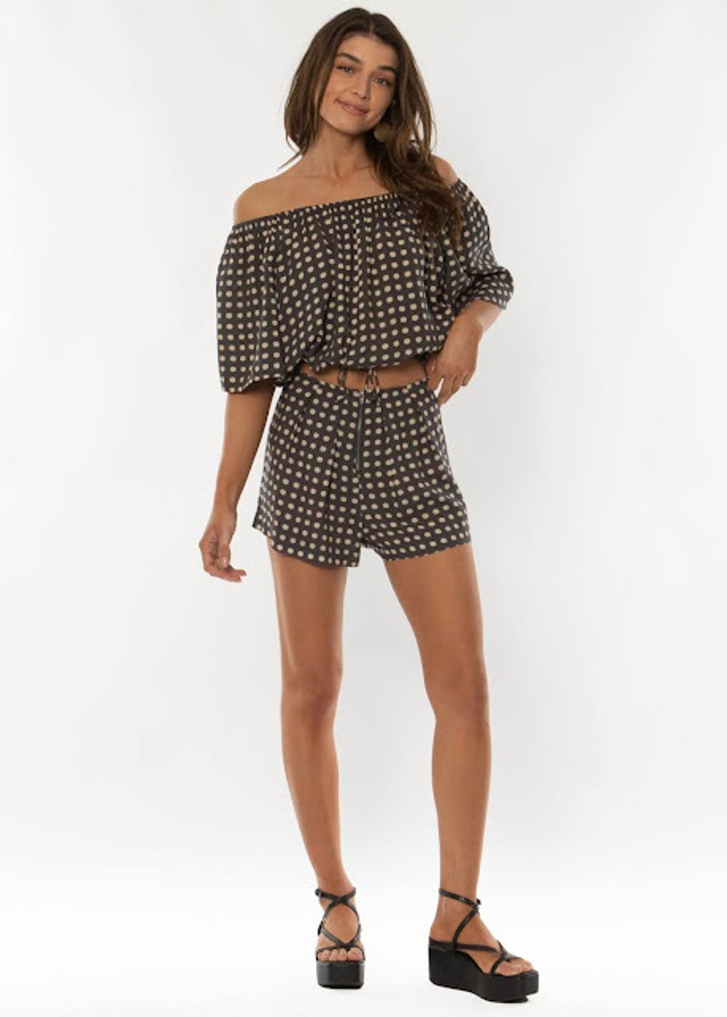 AMUSE SOCIETY ELENA SS WOVEN