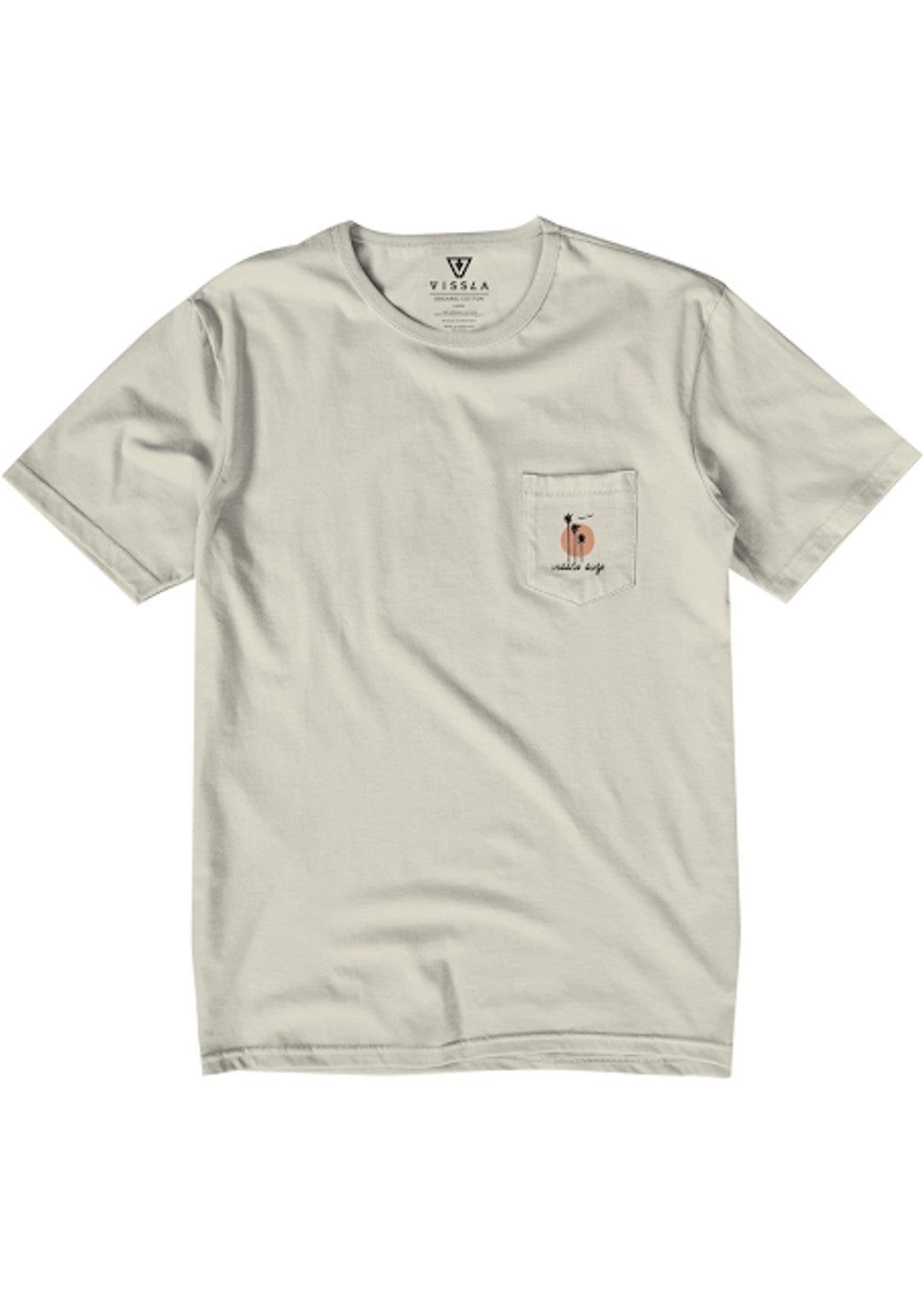 Vissla Out Front Organic PKT Tee
