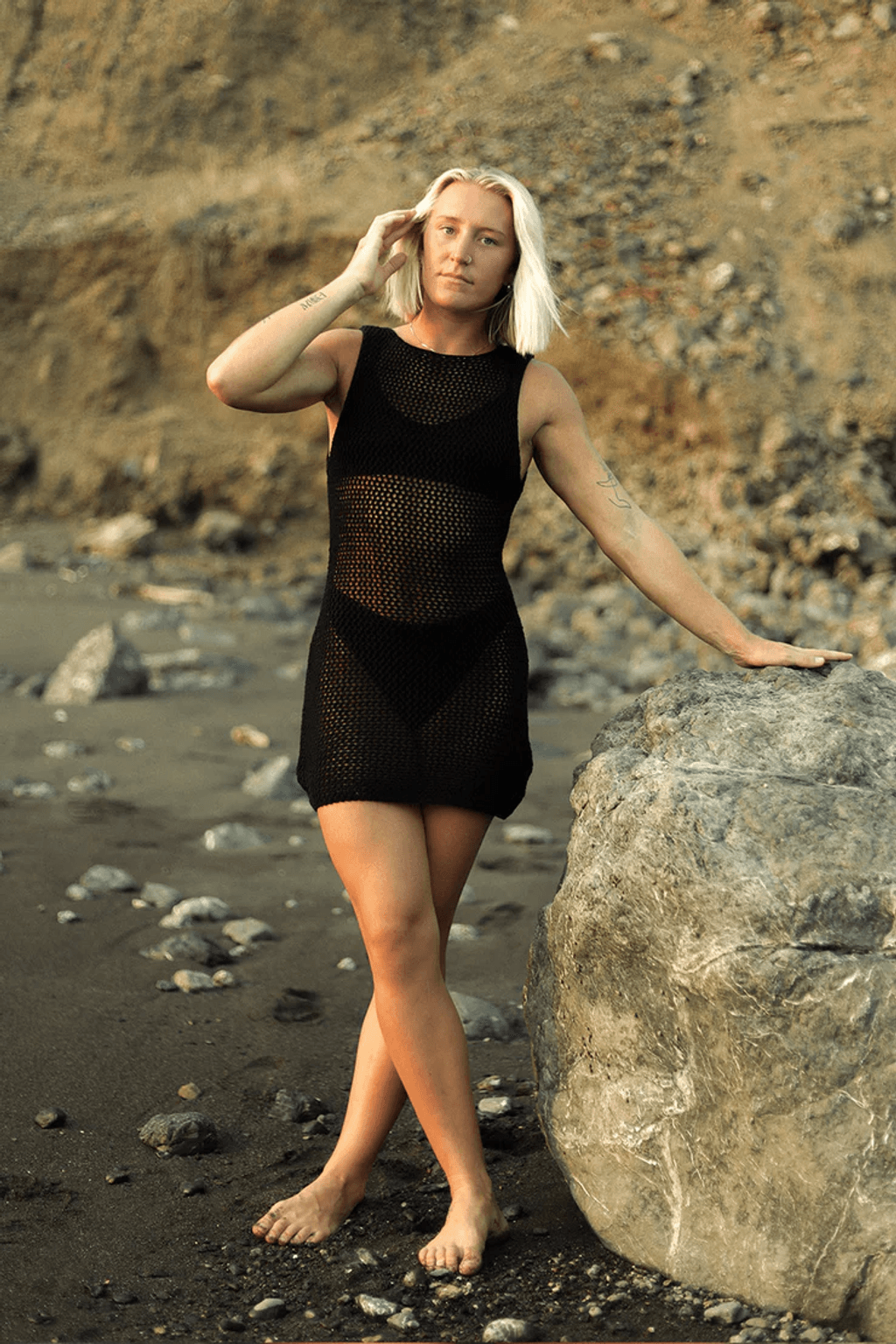 Dkoko Knitted Coverup Dress