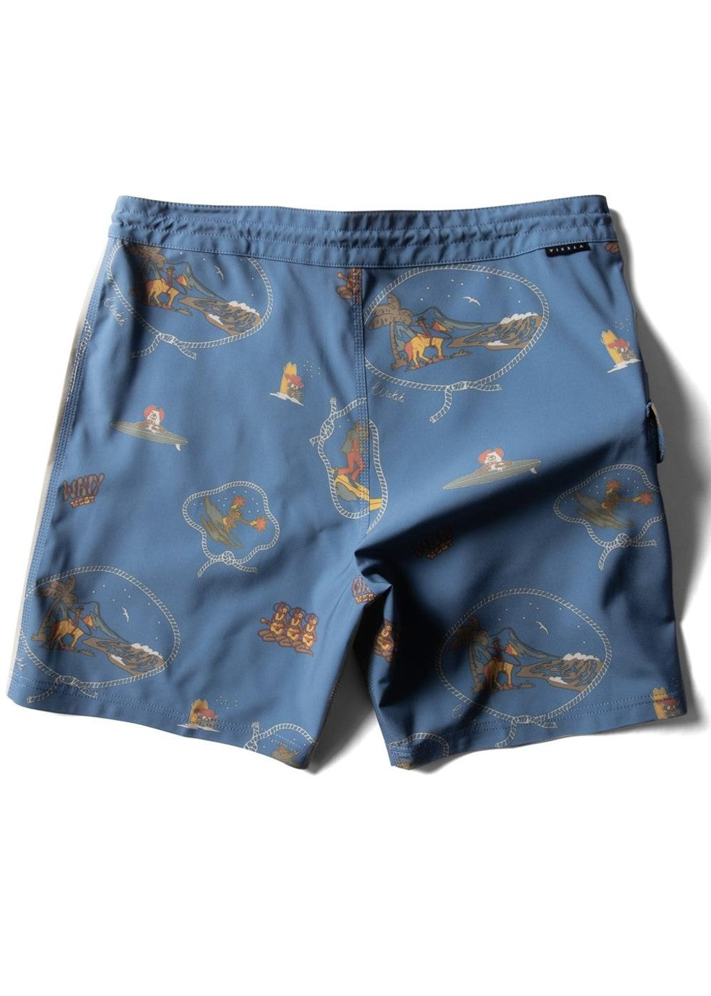 VISSLA SOREN WAVY WEST 17" BOYS BOARDSHORTS