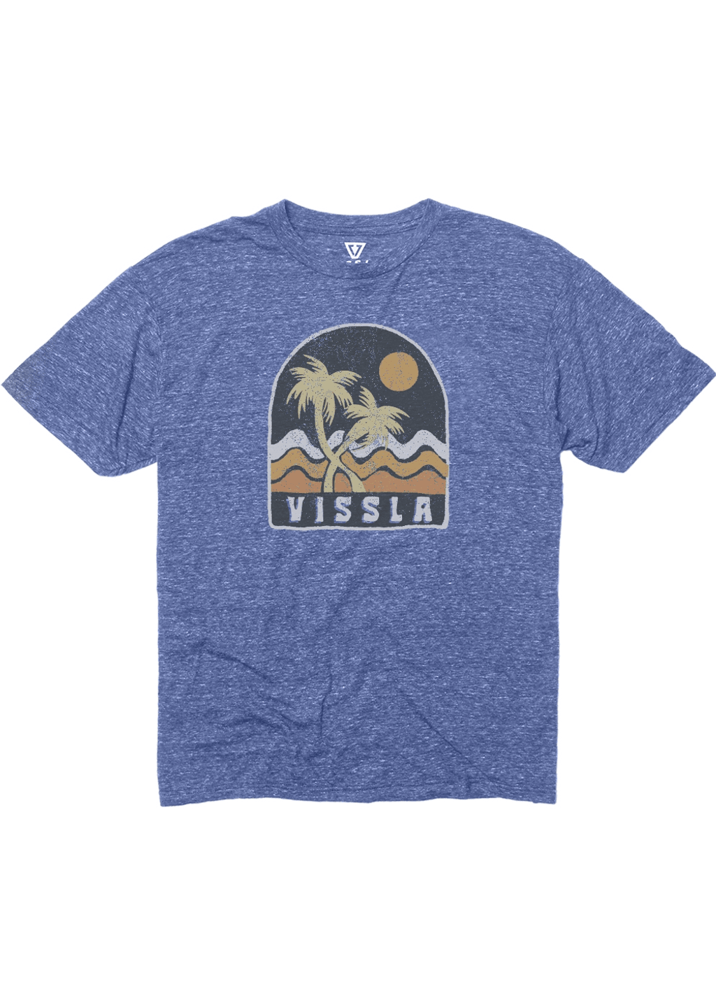 VISSLA TWIN PALMS KIDS SNOW TEE RYH 5/M