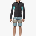 VISSLA SOLID SET BOYS 2MM LS JACKET