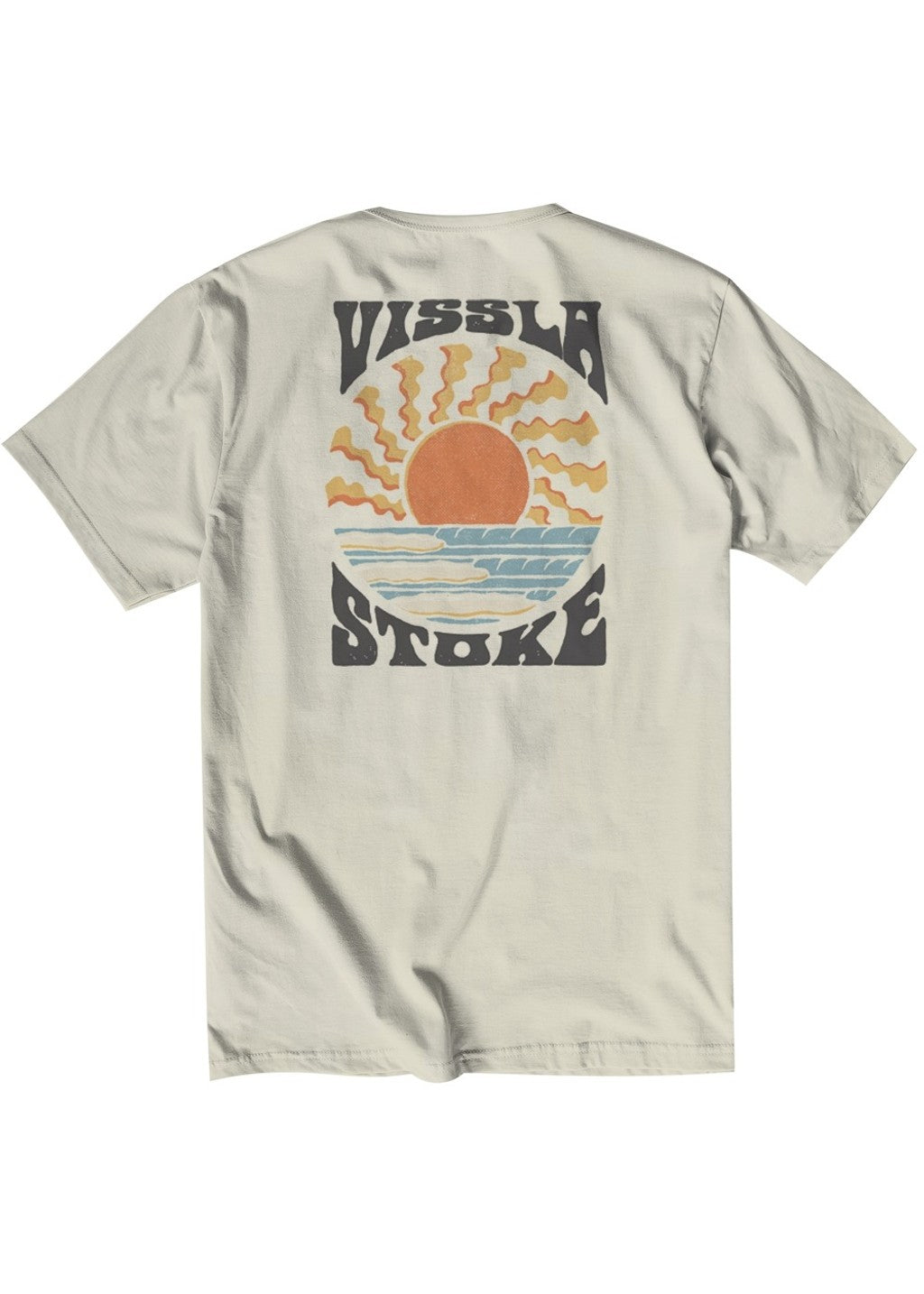 VISSLA SOLAR SPIN BOYS ORGANIC TEE