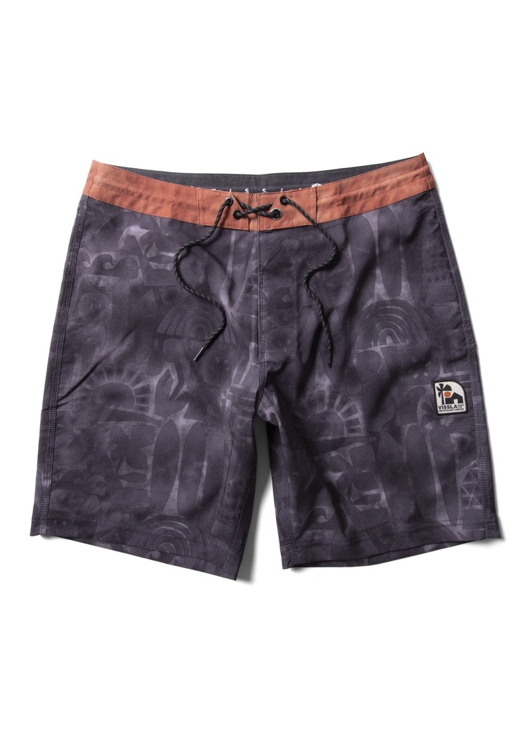 VISSLA ECOLOGY CENTER GLYPHS 18" BOARDSHORT
