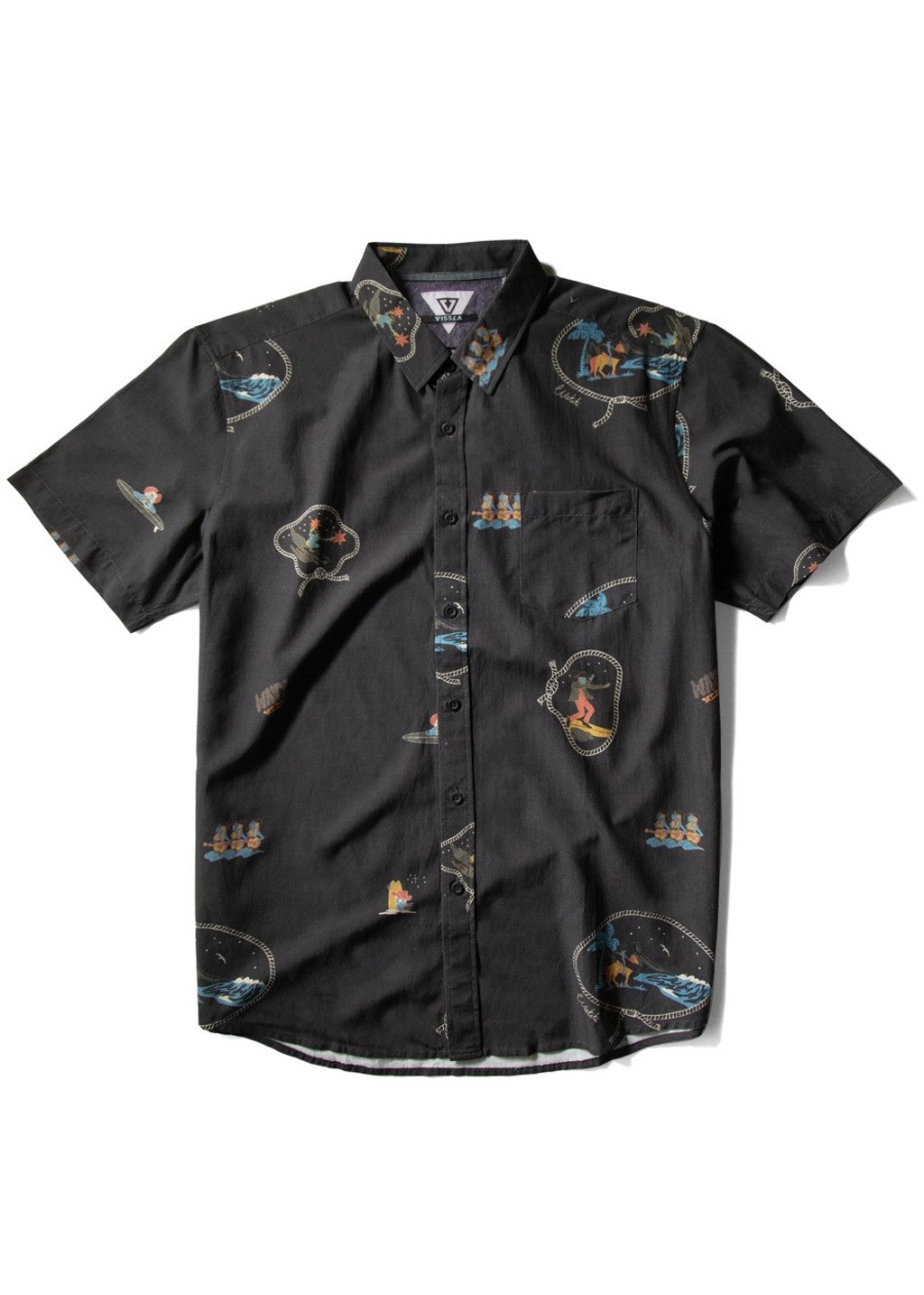 VISSLA SOREN WAVY WEST ECO SS SHIRT