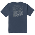 VISSLA DESERT BARRELS ORGANIC POCKET TEE