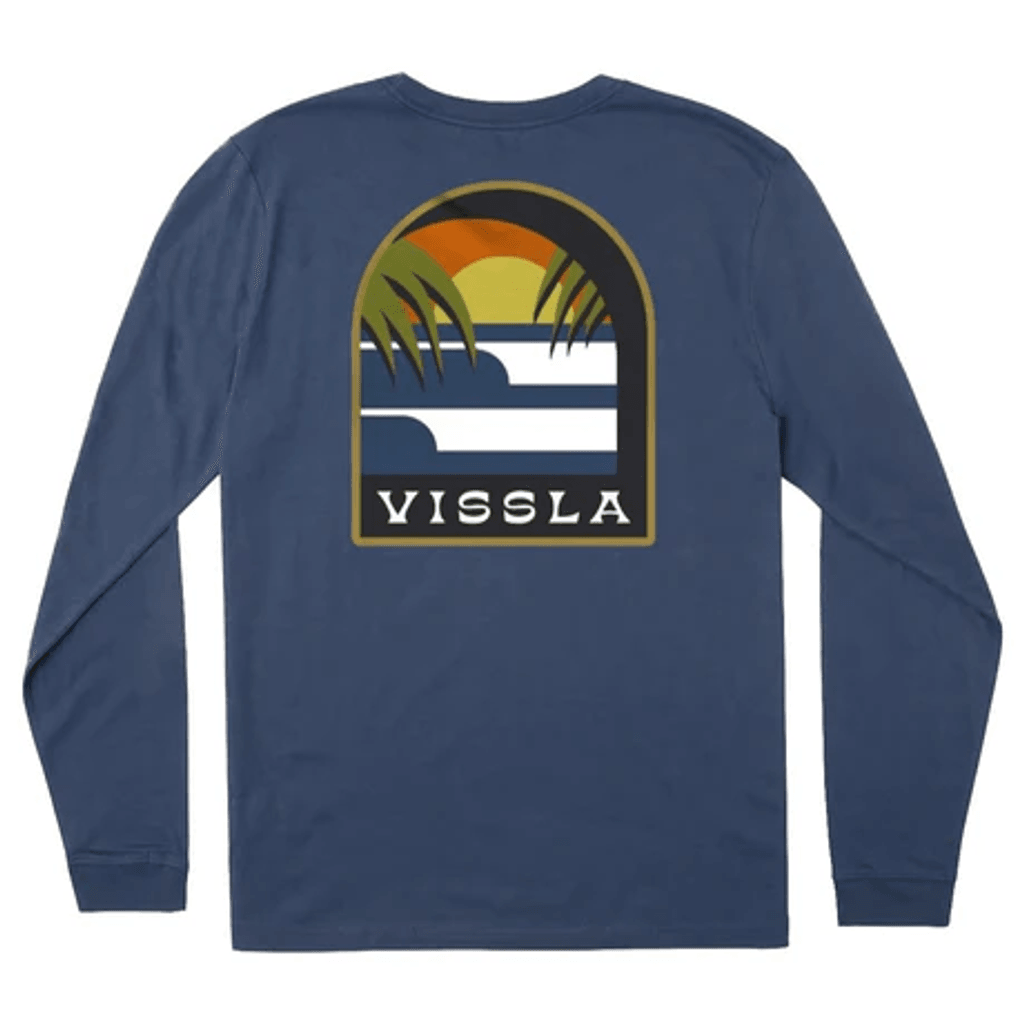 VISSLA OUT THE WINDOW LS PKT TEE