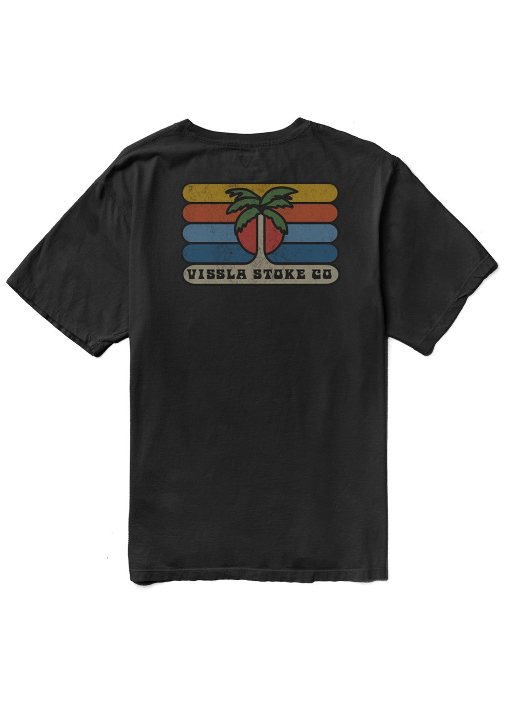 VISSLA MOJITO PREMIUM PKT TEE BLK S