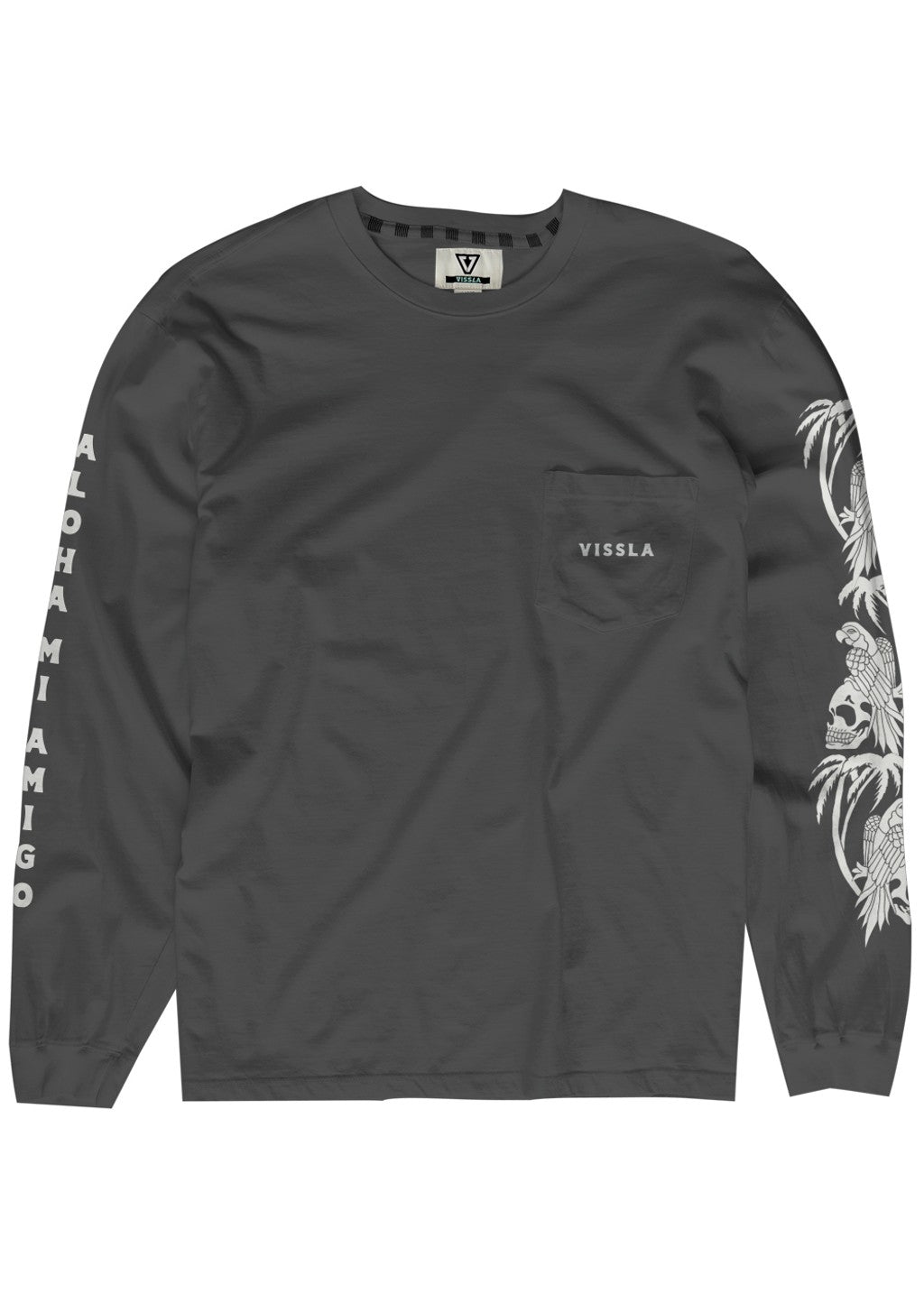Vissla Parrodise LS PKT Tee