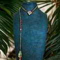 Santa Corona Collar Modular Cubo Dorado