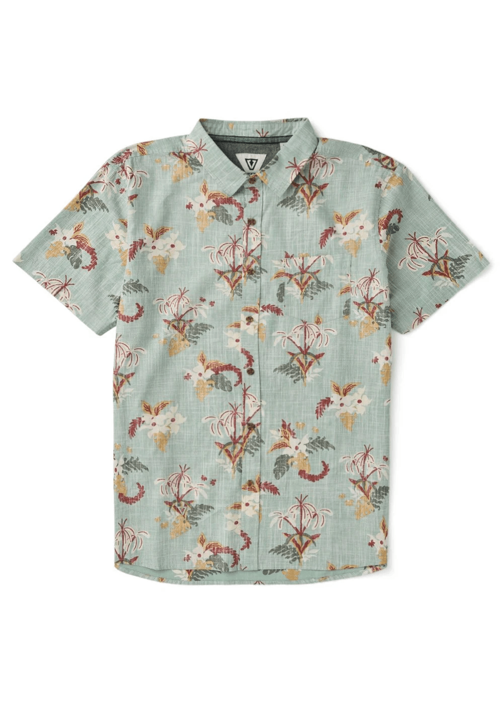 VISSLA SUB TROPIC SHORT SLEEVE SHIRT