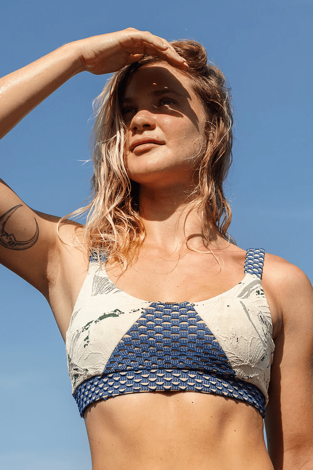 Dkoko Tropics Jacquard Top
