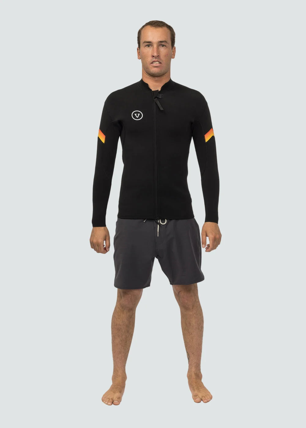 VISSLA RADITUDE 2MM FRONT ZIP JACKET
