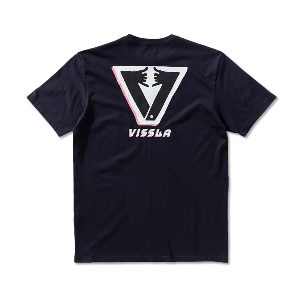 VISSLA AMIGO SHAKA ORGANIC POCKET TEE