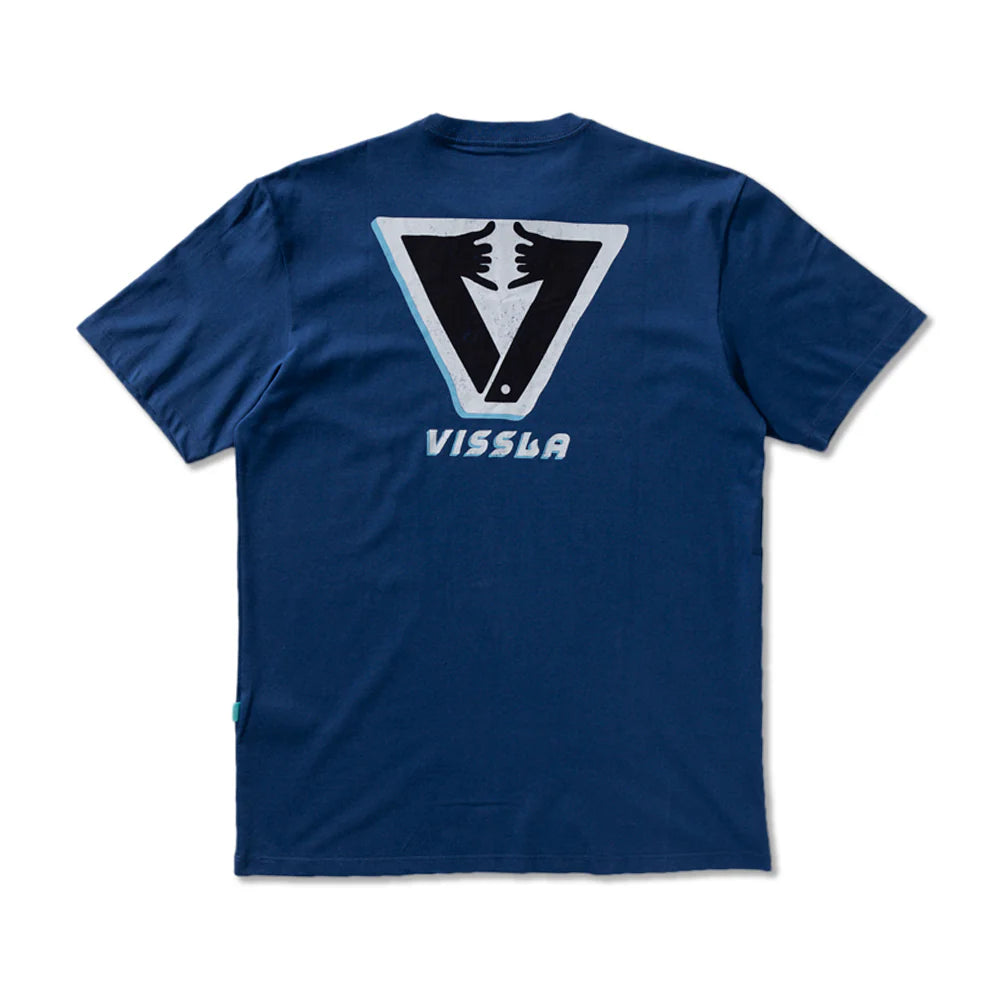 VISSLA AMIGO SHAKA ORGANIC POCKET TEE