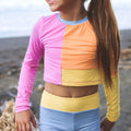 Dkoko Mini Crop Rashie Arco Iris